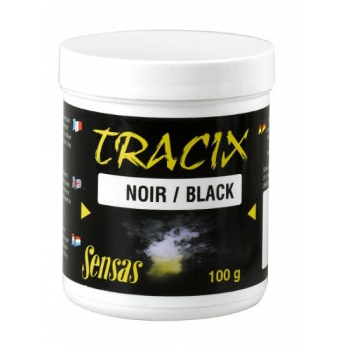 Sensas Tracix Noir/Black/Fekete Por Szinezék 100gr