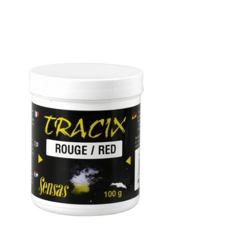 Sensas Tracix Rouge/Red/Piros Por Szinezék 100gr