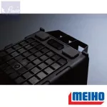 Meiho Bucket Mouth BM-9000 műanyag horgász láda Khaki