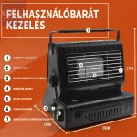 Nayver Sátor fűtés 1300W