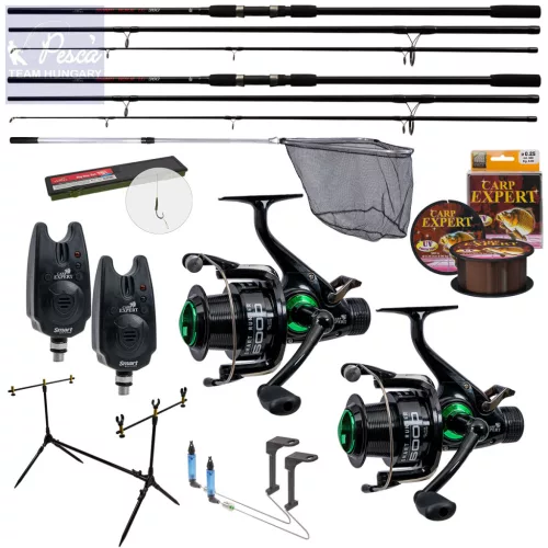 Carp Expert Smart Dupla Bojlis szett Rodpoddal 3,90m