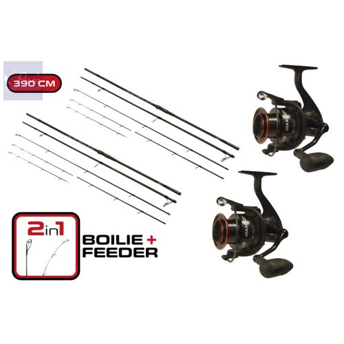 Carp Expert Max2 Double Tip + Max2 DT 6000 orsó - DUOPACK