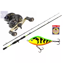 MUSTAD PROFI MULTIS PERGETŐ SZETT SALMO SLIDERREL