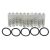 Uni Cat Glass Rattle Kit Medium 10db/csomag