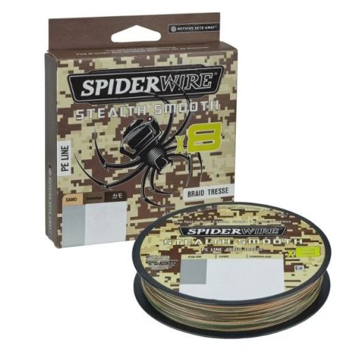 Spiderwire Stealth Smooth x8 PE Braid 150 m Camo Fonott Zsinór