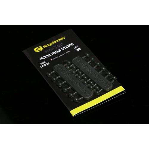 RidgeMonkey RM-Tec Hook Ring Stops 24db/csomag