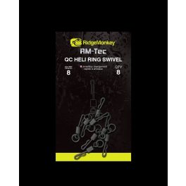 RidgeMonkey RM-Tec Quick Change Heli Ring Swivel