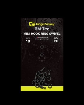 RidgeMonkey RM-Tec Mini Hook Ring Swivel