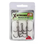 Saenger X-Strong Black Nickel Hármas Horog 5db/csomag