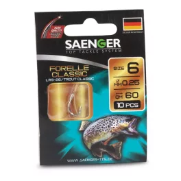 Saenger Előkötött Pisztráng Classic LRS-26 Horog 