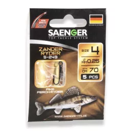 Saenger Előkötött Süllőző Ryder S-249 Horog 