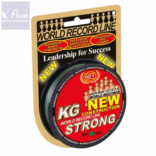WFT KG Strong Green Fonott Zsinór 250m 0,39mm 67 kg N