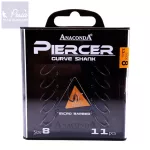 Anaconda Piercer Curve Shank Micro Szakállas Horog 8-as