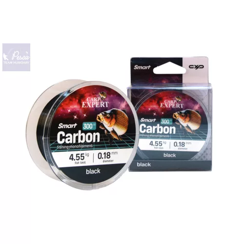 Carp Expert Smart Carbon Black monofil zsinór 300m