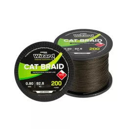   Energo Team Wizard Cat Braid Sötétbarna Fonott Zsinór 200m