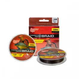   Benzár Competition Feeder Braid Sötétbarna Fonott Zsinór 120 m