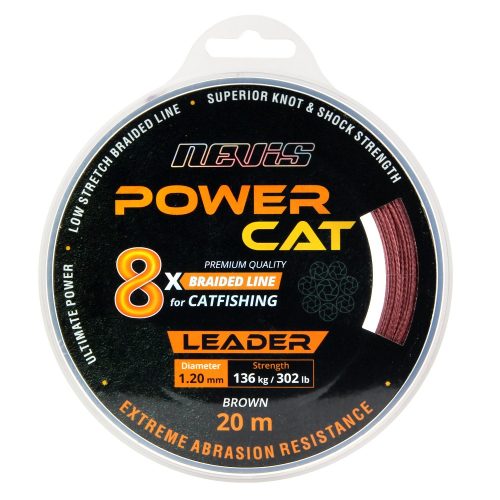 Nevis Powercat Braid Leader X8 1,00mm 20m