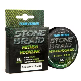 By Döme TF Stone Braid Green Fonott Előkezsinór 10m 