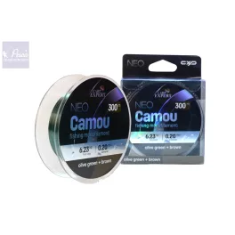   CARP EXPERT NEO CAMOU OLIVE GREEN + BROWN MONOFIL ZSINÓR 300m