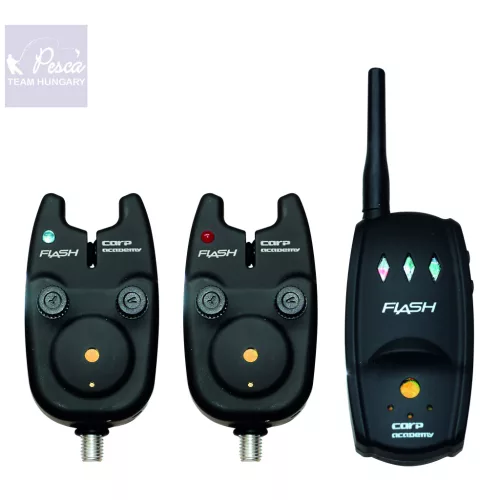 Carp Academy Flash Elektromos Kapásjelző 2+1 Szett