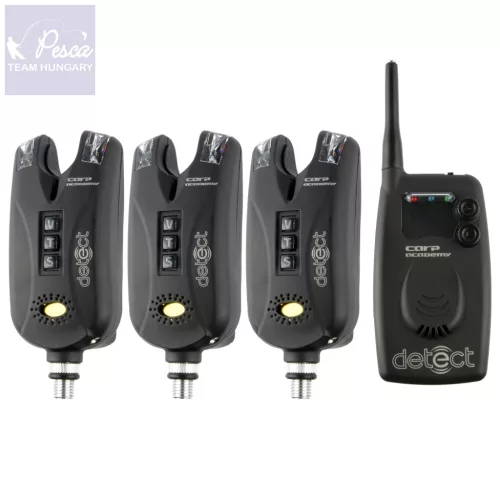 Carp Academy Bite Alarm Detect Kapásjelző Szett 3+1