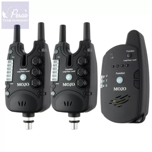 Carp Academy Mojo XTI Elektromos Kapásjelző Szett 2+1