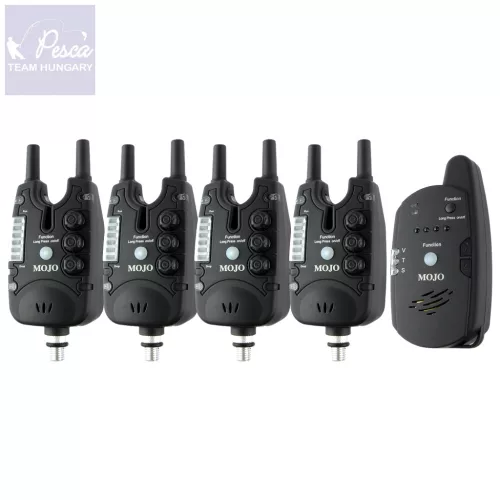 Carp Academy Mojo XTI Elektromos Kapásjelző Szett 4+1