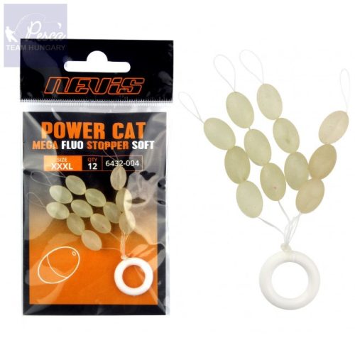 Nevis Power Cat Gumi Ütköző Fluo Harcsázáshoz XXL 12db/csomag