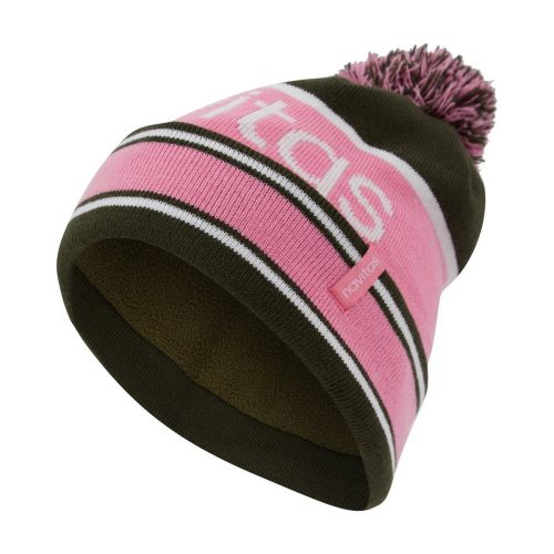 Navitas Pink Womens Bobble téli bojtos sapka