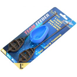   By Döme Team Feeder Feeder Kosár Készlet + Töltő Szett L 25gr
