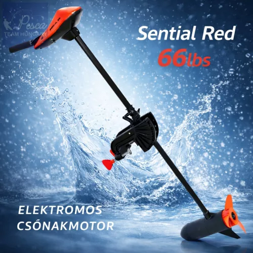 Elektromos Csónakmotor Sential Red 66lbs Használt, Jó Állapotú, Szerviz Által Bevizsgált