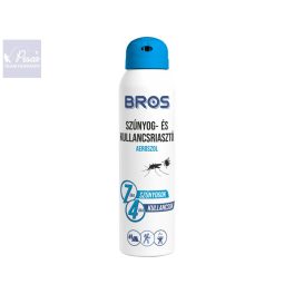 Bros Szúnyog- és kullancsriasztó aeroszol, 90 ml