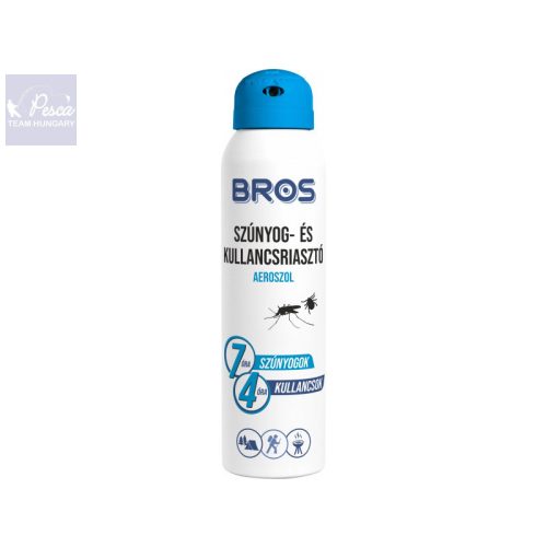 Bros Szúnyog- és kullancsriasztó aeroszol, 90 ml