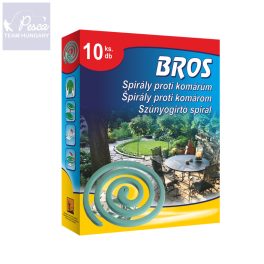 Bros Szúnyogirtó spirál 10db/csomag