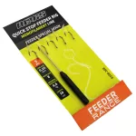 Nevis Feeder Monofil Előke Csalistopperrel 5db/csomag
