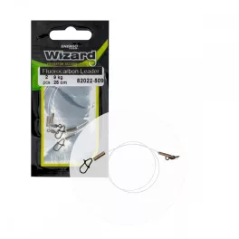   Energo Team Wizard Neo Szerelt Fluorocarbon Előke 25 cm 2db/csomag