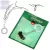 Nevis Gumistopper Round Fekete