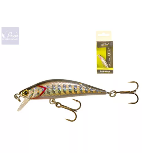 WIZARD RATTLE MINNOW SINKING WOBBLER 5CM S