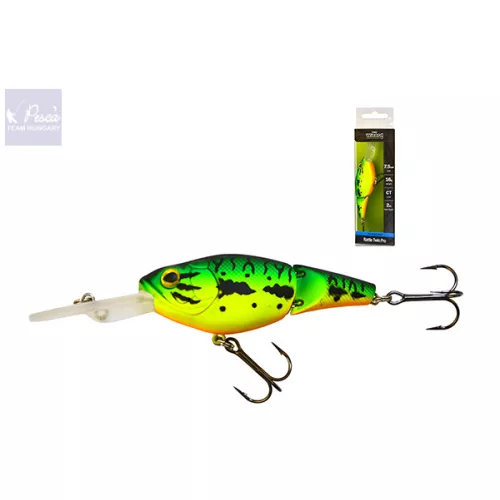 WIZARD RATTLE TWIN PRO FLOATING WOBBLER 7,5cm CT