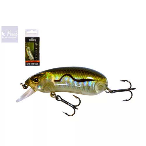 WIZARD BANDIT RATTLE CRANK SLOW-SINKING WOBBLER 5,5cm SG