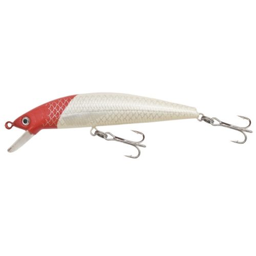 Kamasaki Minnow Wobbler Piros fej, fehér test