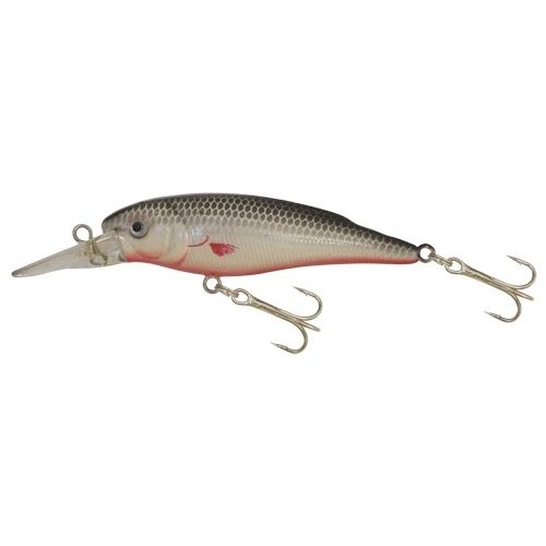 Kamasaki Shad Wobbler Ezüst hát, piros has