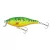 Kamasaki Wobbler Flat Shad Zöld Hát, Sárga Has