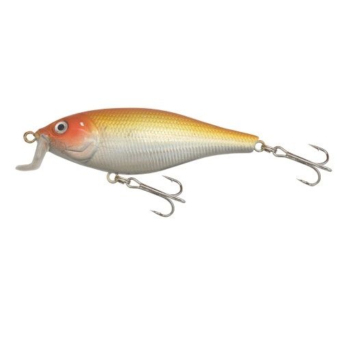 Kamasaki Wobbler Flat Shad Narancs Hát, Ezüst Has