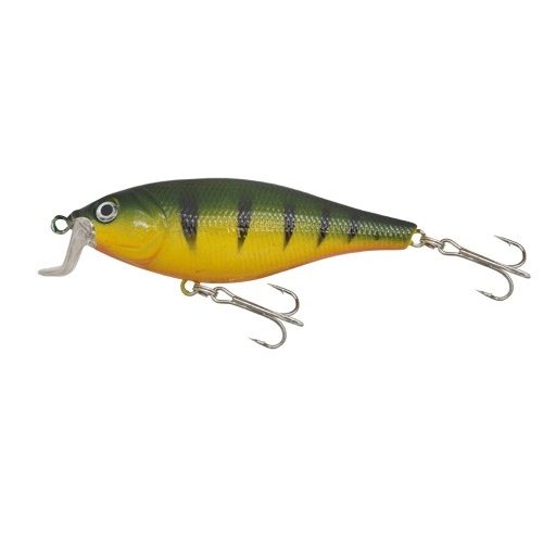 Kamasaki Wobbler Flat Shad Olajzöld Hát, Sárga Has