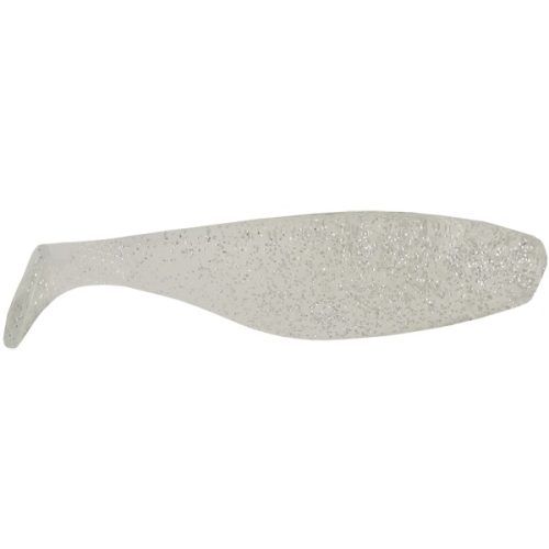 Mann's Shad Gumihal 4,5cm Áttetsző, Ezüst Glitter 15db/csomag