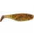 Mann's Shad Gumihal 6cm Mézszínű, Fekete Glitter 4db/csomag