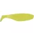 Mann's Shad Gumihal 6cm Sárga, Glitter 4db/csomag