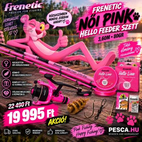 Frenetic Pink Hello Feeder Szett 3,60m 80gr