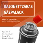 Gázpalack Propan-Butan Mix 227gr 4db/csomag